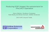 Reducing ESP Hopper Re-entrainment for PAC/ACI Operation€¦ · Reducing ESP Hopper Re-entrainment for PAC/ACI Operation ... falling mass of ash impacts existing ash in hopper and