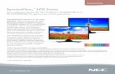 SpectraView TM LCD Series II - a248.e.akamai.neta248.e.akamai.net/f/248/3214/1d/ · Solution, which combines award-winning NEC LCD monitor technology with a color measurement sensor