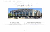 HÔTEL-RESTAURANT DE LA SIRÈNEcache.media.education.gouv.fr/file/BTS/98/5/Session_2018...2 © Plaquette BTS HR – Option B – Session 2018 Capitale de la Brie, Meaux présente de