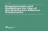 Requirements and Guidelines for Use ... - Rainforest Alliance · Requirements and Guidelines for Use of ... Rainforest Alliance Certified™ Farm Products 20 7. ... business practices