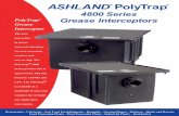 4800 Series Grease Interceptors - Ashland Polytraps · eptor chnology. rrosion, nd The 4800 duct line is PolyTrap ® Grease Interceptor The next generation in grease removal technology.