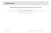 EDI Billing Implementation Guide - Verizon Wirelessvbcms.vzw.com/content/VBCMS/EPCC/RH/VECHelpv2/pdfs/Quick Star… · This EDI Billing Implementation Guide ... Because of the uniqueness