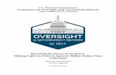 U.S. House of Representatives Committee on Oversight and ... · U.S. House of Representatives Committee on Oversight and Government ... ,5 and Bank of America ... Financial Fraud
