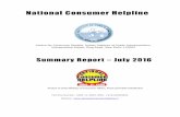 National Consumer Helplinenati .NBFCs 2 Complaint Hierarchy & Timelines in NBFCs. ... and role of