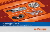 Orange Line - Roehm · The vices RB-K are operated mechanically with power intensification. The new machine vices are being released in a new design especially for the Orange Line.