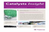Evonik Catalysts Insight Issue 10catalysts.evonik.com/product/catalysts/Downloads/Catalysts_Insight... · Catalysts Insight Tailor-made Noblyst® catalysts ... The chemical industry