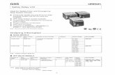 G9S Safety Relay Unit Data Sheet - Automatizacion · Safety Relay Unit Ideal for Safety ... channels possible T03 T04 T05 T06, , 3s,4s,5s, ... J G9S-301 (24 VDC) WITH 2-CHANNEL EMERGENCY