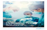 Operating Room Solutions - Halton€¦ · 6 A complete operating room ventilation solution • The Vita OR Space total solution includes a fully functional system consisting of supply