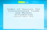 Index of Sources for International Trade and Market ...€¦  · Web viewIndex of Sources for International Trade and Market ... Combating Corruption in International Business. Anti-Corruption