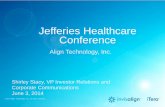 Jefferies Healthcare Conference · Jefferies Healthcare Conference ... Inc. All rights reserved. 2.6 M CASE STARTS ... support and clinical education worldwide