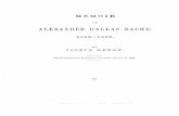 Henry, Joseph. “Memoir of Alexander Dallas Bache (1806 ... · memoir alexander dallas bache. 1806-1867. by joseph hekey. bead before the national academy, april 16,1869. 181