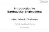 Introduction to Earthquake Engineering - uni-kassel.de · Dorka | Introduction to Earthquake Engineering 38 Mitigation ... Manual, RMS, NIBS and FEMA Washington DC . Title: Folie