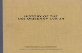 History of the USS Oriskany CVA-34 Oriskany historyb.pdf · During the Saratoga campaign in the summer of 1777, ... Oriskany (CV-34), an attack aircraft carrier, was laid down 1 May