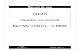 SDMO Cuadro de control KERYS TACTIL - S 9000 · Manual de uso SDMO Cuadro de control KERYS TACTIL - S 9000 C5-E 21/12/2009 33502016001_4_1