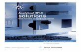 Analytical HPLC solutions - Syntech Innovation Co.,Ltd. 2 Agilent 1200 Series HPLC Flexible, reliable