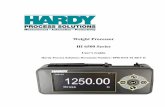 Weight Processor HI 6500 Series - Hardy-哈帝首页 HI 6500 User... · Weight Processor. HI 6500 Series. ... anywhere in the world to help you solve challenging applications. ...