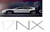 MY17 Lexus NX .accident, your vehicle is ... Eight-speaker Lexus Premium Sound System Backup camera20