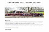 Pukekohe Christian Schoolpcschool.co.nz/storage/Uploads/Blog/Prospectus.pdf · Pukekohe Christian School Striving for Excellence through Christ 82 Yates Road, Pukekohe Tel: 09 238