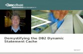 Demystifying the DB2 Dynamic Statement Cache - neodbugneodbug.org/2007_aug/dynamic_statement_cache_v3.pdf · ›Access path determined at bind time – ... plan/package level ...