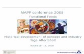 MAPP conference 2008 - .MAPP conference 2008. ... Strategy & marketing. Regulatory issues & claims