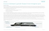 Cisco Catalyst 4500E Supervisor Engine 9-E Data Sheet · Data sheet Cisco public –