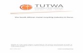 The South African metal recycling industry in focus€¦ · Date: 12 May 2017 Tutwa Consulting Group The South African metal recycling industry in focus Globally the scrap metals