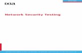 Network Security Testing - Ixia · Network security devices consist of one or more security functions, including firewall, ... into Unified Thread Management ... Network Security