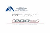 CONSTRUCTION 101 - asamw.orgasamw.org/images/downloads/2018_pm_workshop__construction_101... · 2016 CSI Divisions. 1995 CSI Divisions. Spec Types •Descriptive •Performance •Delegated