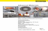 Advanced Materials - nabertherm.de ·  Advanced Materials Öfen und Wärmebehandlungsanlagen für Pulvermetallurgie Technische Keramik Biokeramik Additive Manufacturing, 3D-Druck