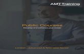 Public Courses - amttraining.com · • Build a full LBO model from a template • Main deal assumptions: focus on cash flow drivers and how to sanity-check preliminary assumptions