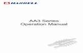 Operation Manual AA3 Series - hanbell-vn.com.pdf · Operation Manual ... 8.3 Filter Maintenance ... 2.1 Warranty of Compressor Hanbell screw air compressors are ...