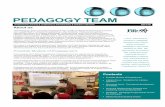 Pedagogy Team Portfolio - Education Scotland · -Headteacher, Warout PS Contents ... Building and sustaining nurturing ... team. Four collaborative teaching sessions, ...