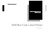 3600 Bar Code Label Printer - Diagramasde.comdiagramasde.com/diagramas/impresoras/Intermec 3400-3600 Service... · Intermec Corporation 6001 36th Avenue West ... The name Centronics