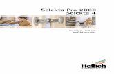 Selekta Pro 2000 Selekta 4 - hettich.com€¦ · Selekta Pro 2000 Eingelenk-Scharnier mit Aufklipstechnik für Endlos-undKorpusbauweise,19mmSeitenundTüren Öffnungswinkel 180°/230°
