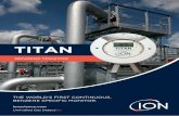 TITAN - Ion Science · ionscience.com Unrivalled Gas Detect ion. TITAN. BENZENE MONITOR THE WORLD’S FIRST CONTINUOUS, BENZENE SPECIFIC MONITOR.
