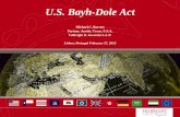 Fulbright & Jaworski Document - Welcome to UTENutenportugal.org/wp-content/uploads/U.S.-Bayh-Dole-Act.pdf · U.S. Bayh-Dole Act Michael C. Barrett Partner, Austin, Texas, U.S.A. Fulbright