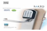 SALTO Systems I keypad escutcheon - SAFFORT elektronine spyna su... · About the SALTO Keypad Escutcheon ... iCLASS® 13.56 MHz read/write contactless smart card technology. ... 165