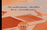 Academic skills for students - University of .SKILLS SUPPORT Academic skills for students Unsure