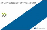 2017 Update To The Oecd Model Tax Convention€¦ · draft contents of the 2017 update to the oecd model tax convention