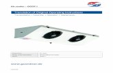 Translation of Original Operating Instructions - guentner.de€¦ · 4 Warning sign "Do not use tongs" beside ... change surface by installed fans, ... When using step switching,