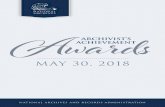 Archivist's Achievement Awards Program · Harry B. Kidd Edward Post ... NARA is proud to acknowledge these milestone Federal years of service reached by our employees during calendar
