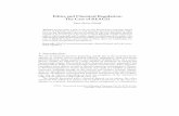 Ethics and Chemical Regulation: The Case of .Ethics and Chemical Regulation: The Case of ... Chemical