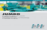 JUMBO - CAM Sales Inc · Der schwenkbare Betonbeschicker der Jumbo R mit rotierendem ... durable flexowell-conveyor belts give reliable concrete transportation in all main