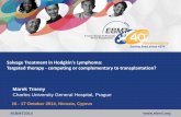 Salvage Treatment in Hodgkin's Lymphoma: Targeted … · Salvage Treatment in Hodgkin's Lymphoma: Targeted therapy - competing or complementary to transplantation? ... nivolumab Sureda