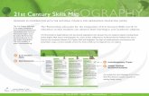 21st Century Skills Map - National Council for Geographic ... · The Partnership advocates for the integration of 21st Century Skills into K-12 education so that students can advance