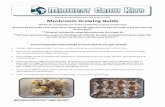 Mushroom Growing Guide - Midwest Grow Kits€¦ · Midwest Grow Kits Mushroom Grow Guide Revision 5.2; 2018 Mushroom Growing Guide Thanks for purchasing one of the easiest kits to