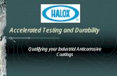 Qualifying your Industrial Anticorrosive Coatings Testing and Durability (part... · Salt Spray (ASTM B117) Humidity Testing ... humidified air at a spray nozzle in center of cabinet