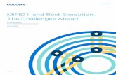 MiFID II and Best Execution: The Challenges Ahead · MiFID II and Best Execution: The Challenges Ahead Dr. Richard Harmon Director, EMEA Financial Services, Cloudera Francis Wenzel