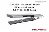9362922c, Operating manual DVB Satellite ... - Kathrein · Connection and Set-Up ... = Kathrein UFD 5xx code for remote control RC 400 The RC 600 and RC 650 remote controls cannot