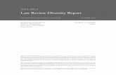 2011-2012 New York Law School Law Review Diversity Report€¦ · Law Review Diversity Report the New YOrk Law SchOOL ... including: • how the diversity of law faculties may influence